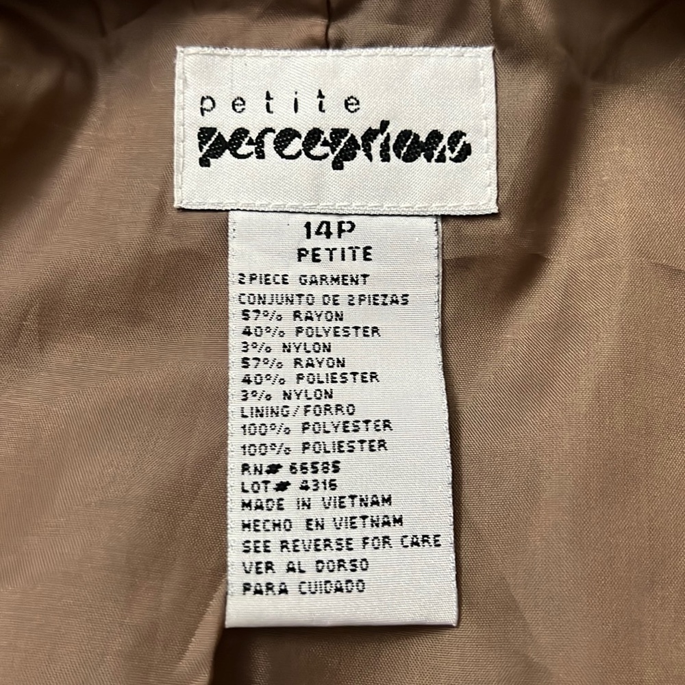 Perceptions Blazer - image 2